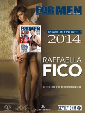 Raffaella+Fico+Nuda Raffaella Fico: calendario hot per “For Men Magazine” (FOTO)