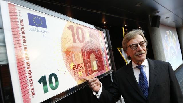 Presentazione della nuova banconota alla BCE