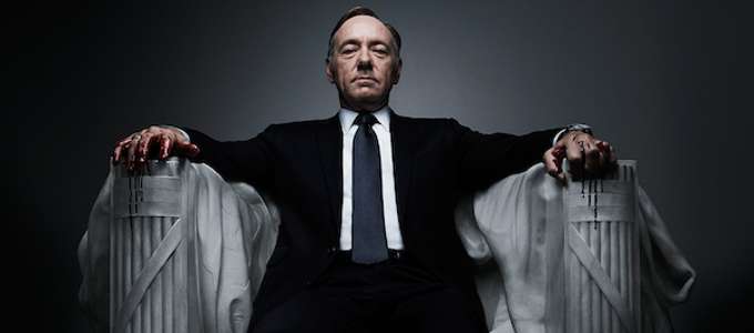 Superba prova attoriale per Kevin Spacey in "House of cards"