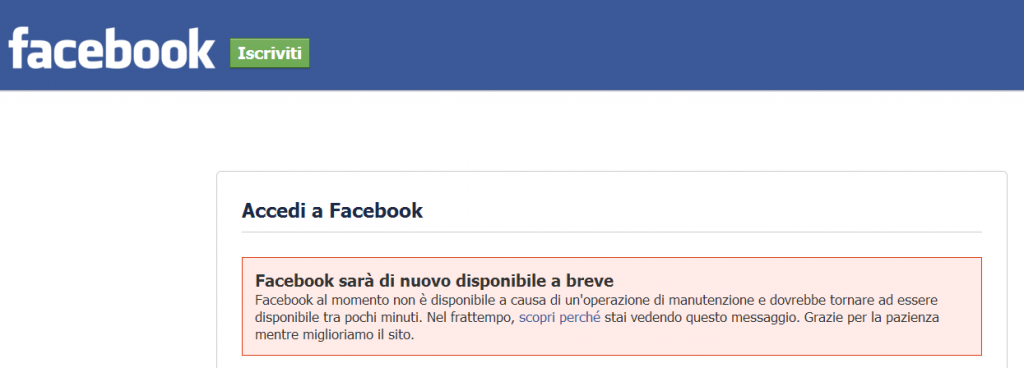 facebook offline
