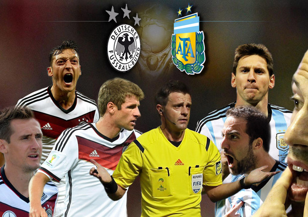 Germania argentina finale mondiali