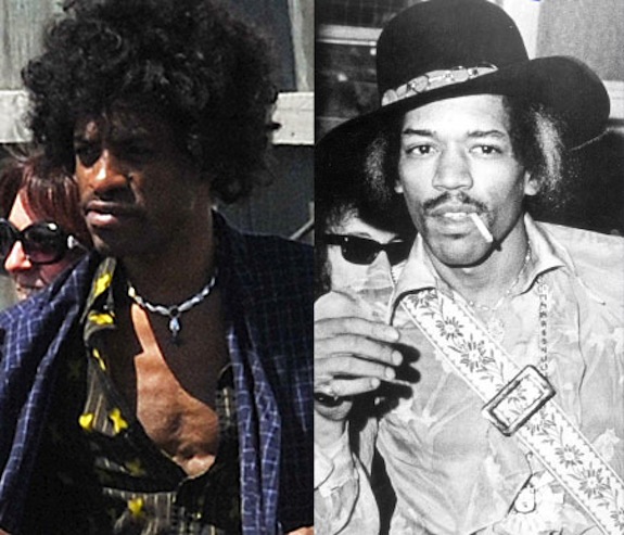 André Benjamin veste i "mitici" panni di Jimi Hendrix