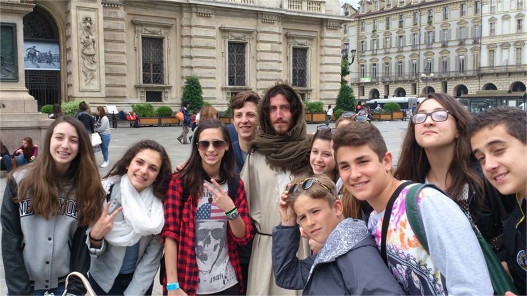 Gesù a spasso per Torino