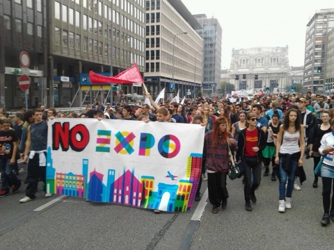 Manifestazione No Expo