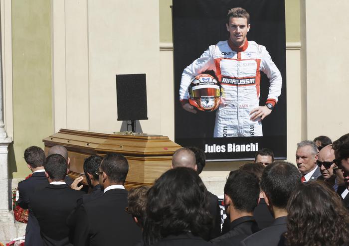 Funerali di Jules Bianchi