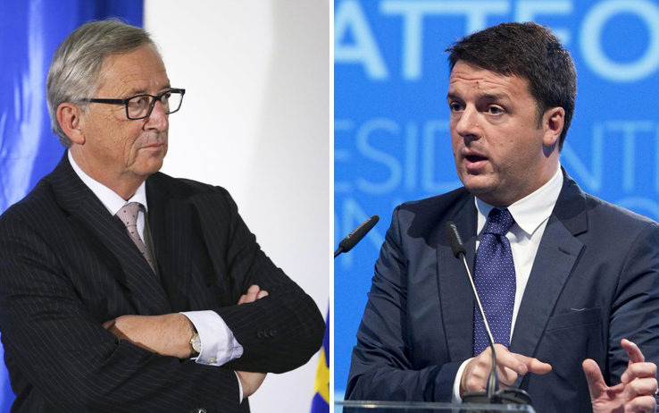 Renzi Juncker tasse