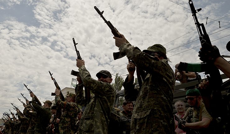 Separatisti di Lugansk, Ucraina