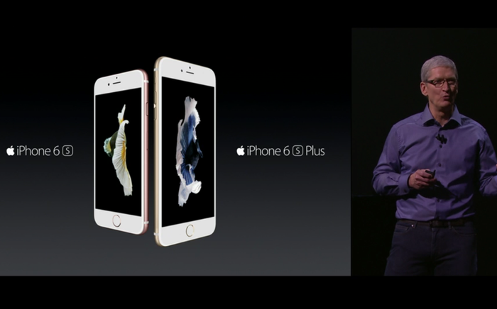 Tim Cook svela iPhone 6S e iPhone 6S Plus