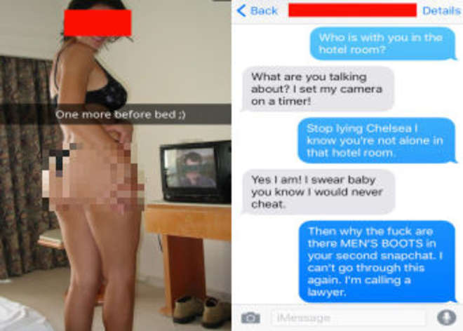 Invia foto sexy al marito e provoca il divorzio