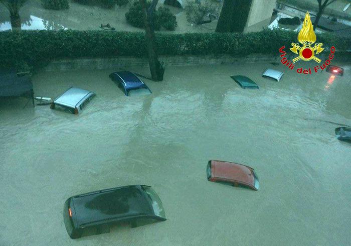 Alluvioni al Sud Italia