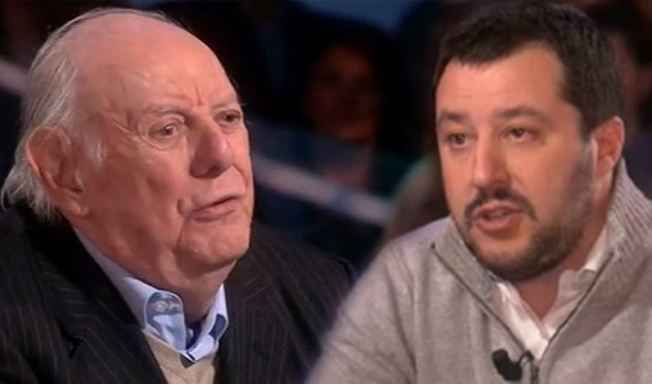 Dario Fo contro Matteo Salvini