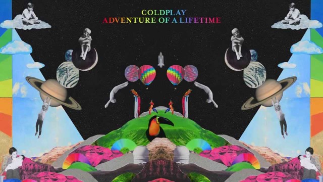 Copertina del singolo "Adventure of a lifetime"