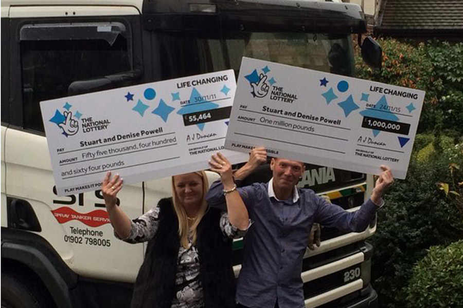 Camionista inglese vince 1 milione di sterline alla lotteria