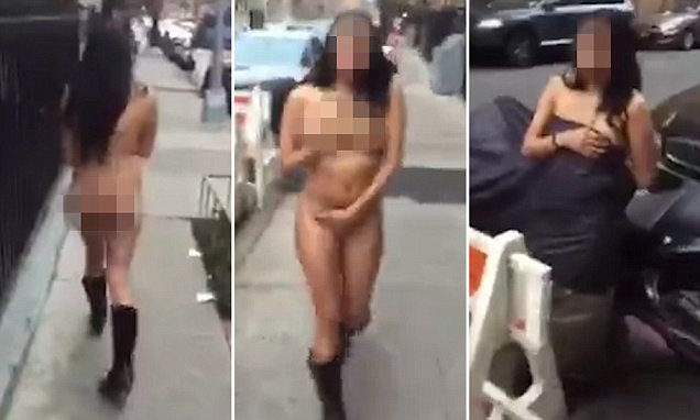 Donna costretta a girare nuda in strada dal marito
