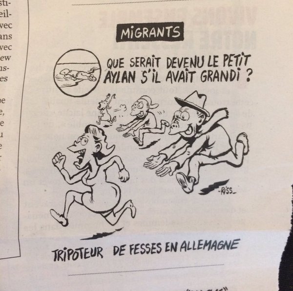 La vignetta di Charlie Hebdo
