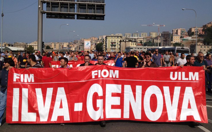 Proteste Ilva a Genova