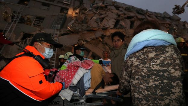 Terremoto a Tainan