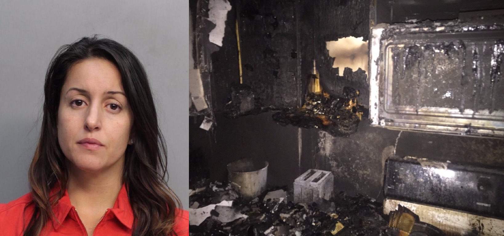 Giornalista abbandona figlia in casa per salvarsi dall'incendio