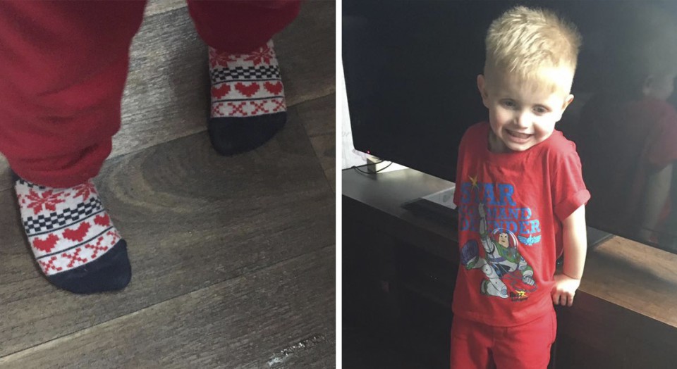 Bambino indossa calze con cuoricini: ecco cosa è accaduto all'asilo
