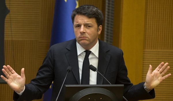 Il premier Renzi