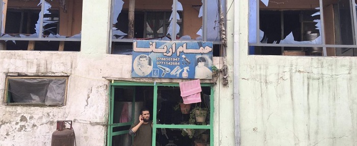 Attentato a Kabul, un negozio coinvolto nell'esplosione