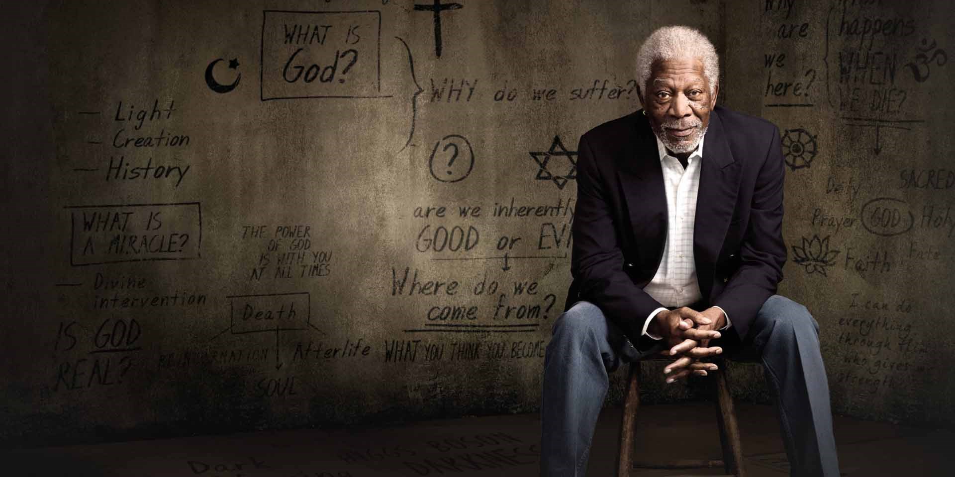 Morgan Freeman conduce documentario sulla storia di Dio