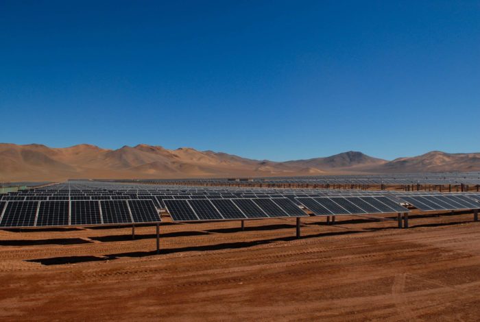 Una centrale fotovoltaica in Cile