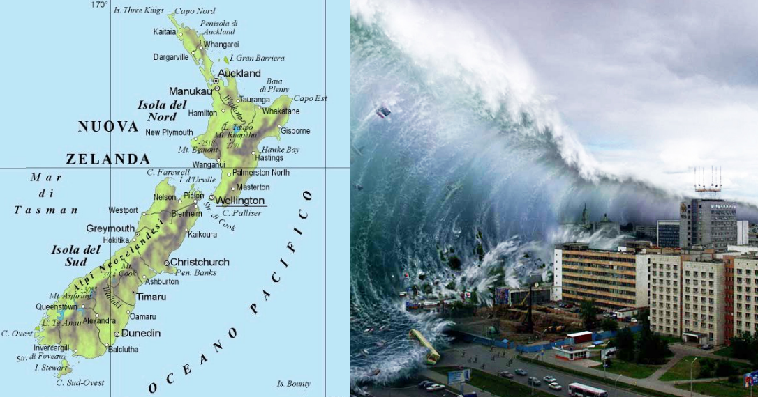 Nuova Zelanda, allarme tsunami dopo terremoto di magnitudo 7,8